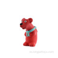 Dog Toys Toys Squeaky Látex Juguetes para perros Bear